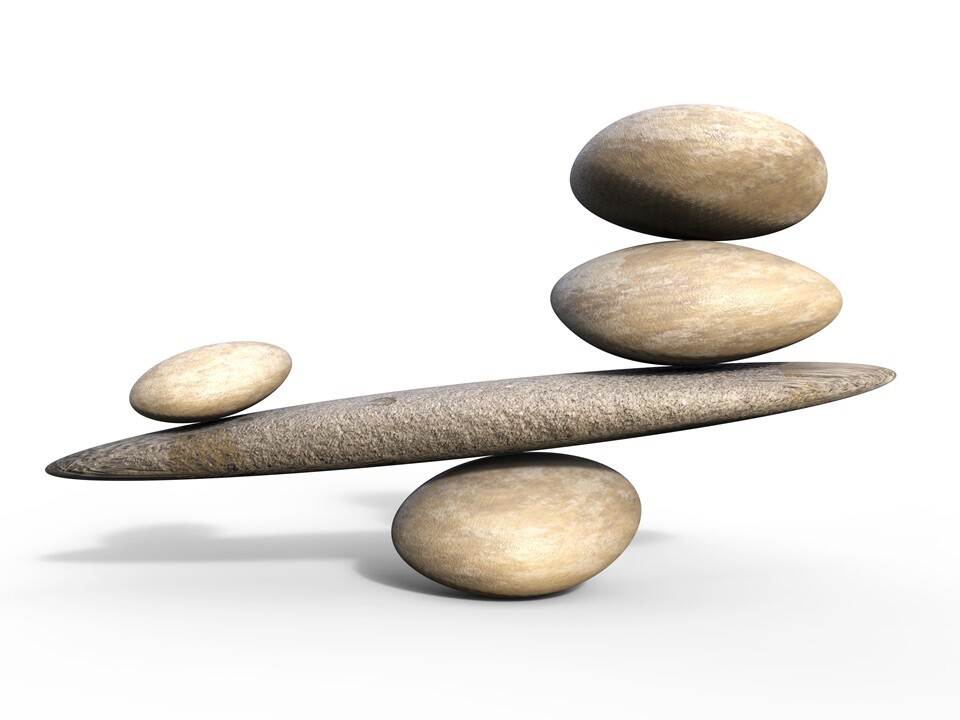 retfærdighed, ulighed, sten, balance